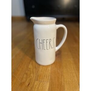 Rae Dunn CHEERS‎ Pitcher Artisan Collection By Magenta